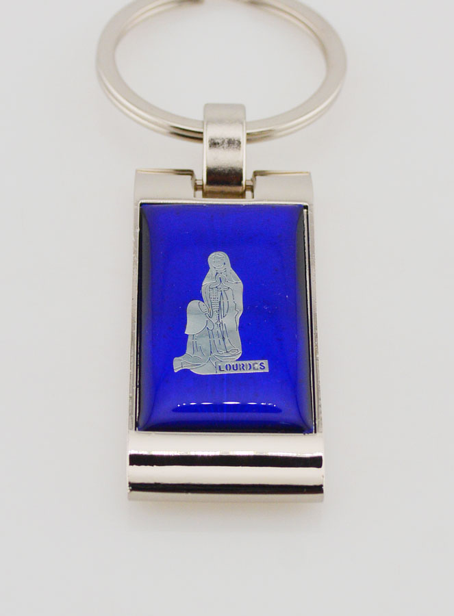 Porte clés Bleu Azur de Lourdes (pic 2)