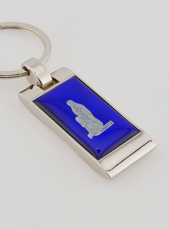 Porte clés Bleu Azur de Lourdes (pic 3)