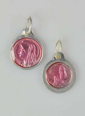 Médaille Vierge Marie - Rose (pic 1)