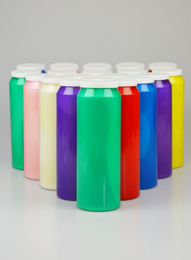 20 Bougies de Neuvaine Couleurs (pic 1)