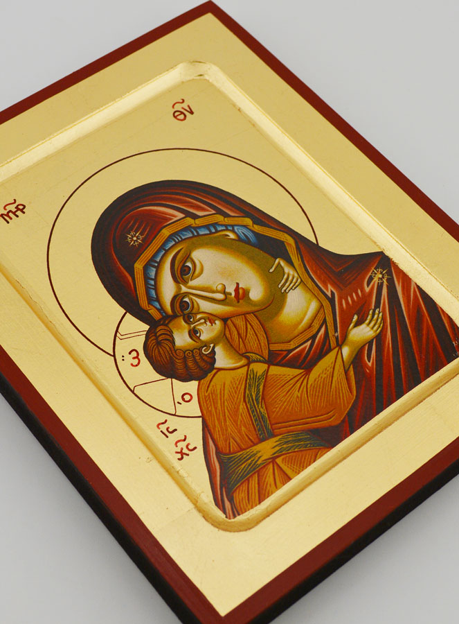 Icône Vierge à l'Enfant - Vierge d'Amour - 20 cm (pic 3)