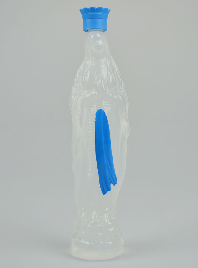Gourde Eau de Lourdes 17cm (pic 2)