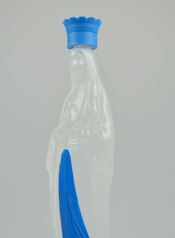 Gourde Eau de Lourdes 17cm (pic 3)