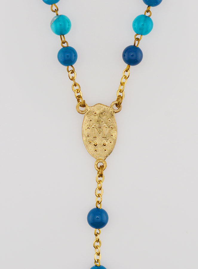Chapelet Fashion en Perles d'Agate (pic 4)