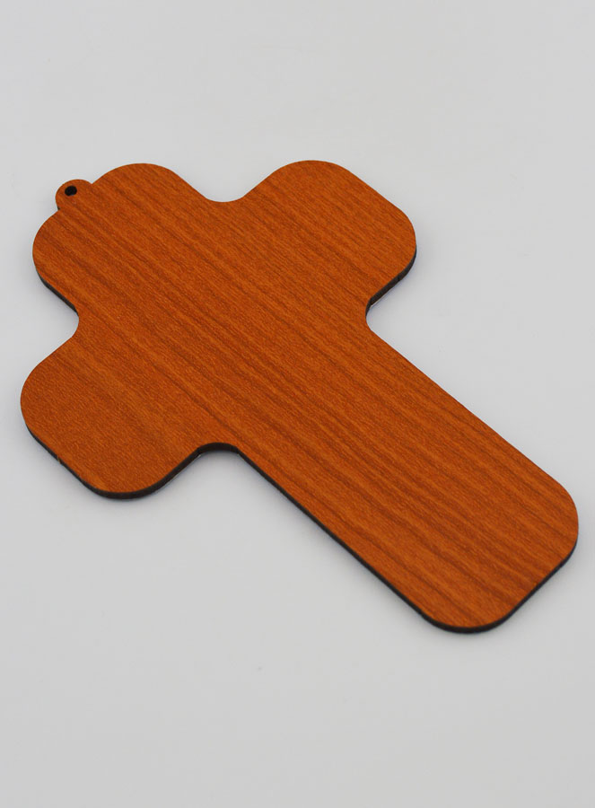 Croix en Bois Enfant - Ange Gardien Protecteur (pic 4)