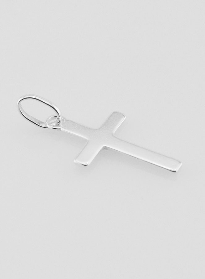 Pendentif Enfant Croix du Christ - Argent Massif 18mm (pic 4)