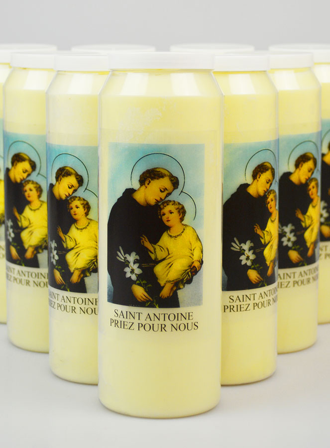 Lot de 10 Bougies de Neuvaine Saint Antoine (pic 3)
