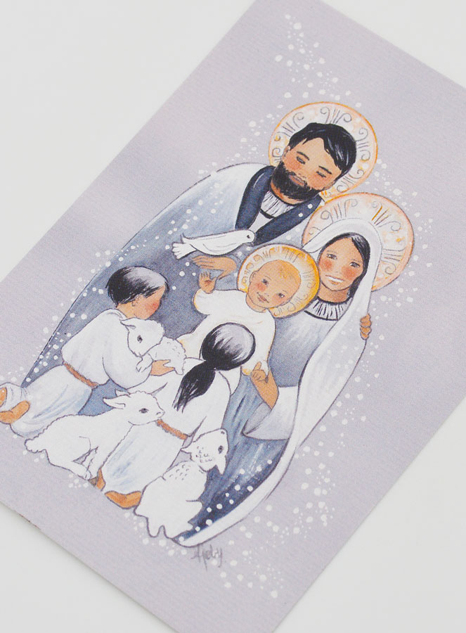 Carte de Noël - Sainte Famille de Nazareth (pic 3)
