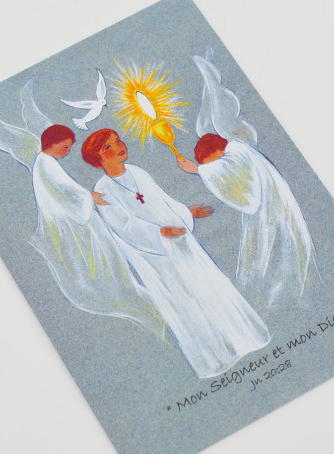 Carte de Confirmation - Mon Seigneur et mon Dieu (pic 2)
