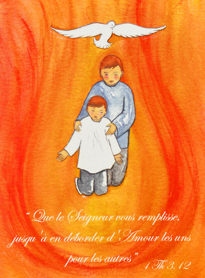 Carte de Communion - Première Communion Ste Thérèse (pic 1)