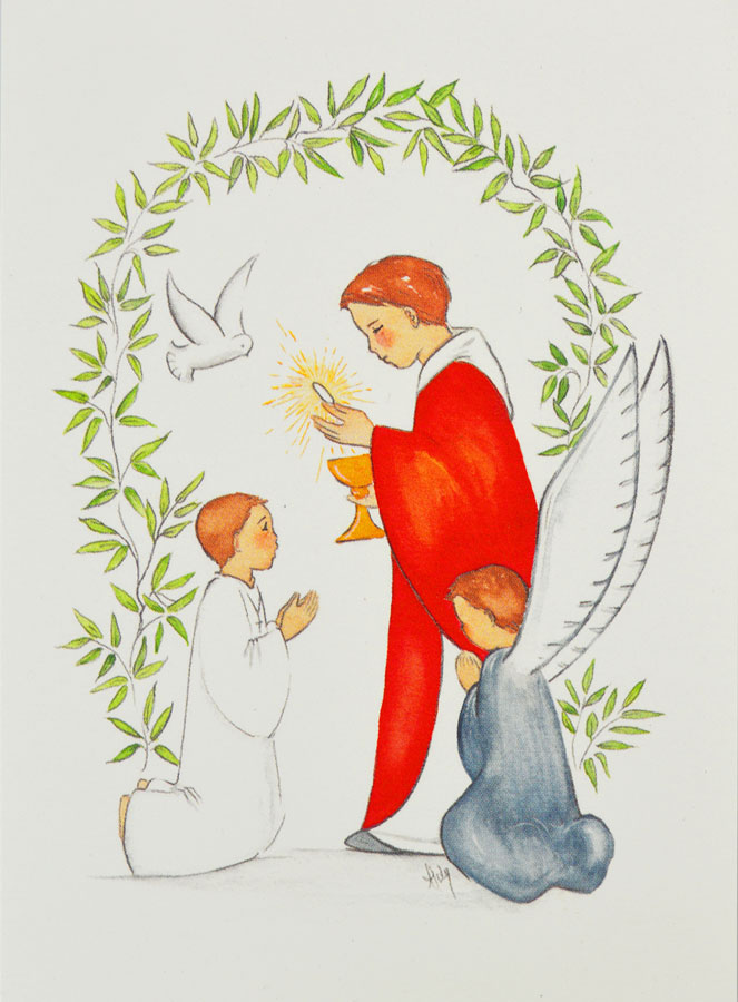 Carte de Communion - Première Communion Garçon (pic 1)