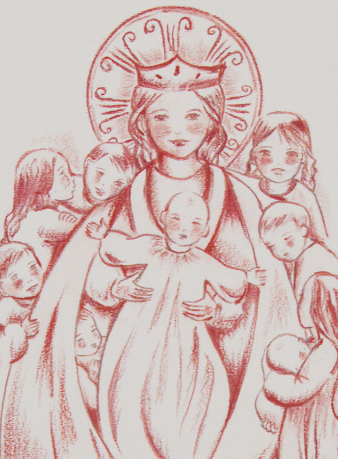 Carte de Prière - Notre Dame de la Famille (pic 4)