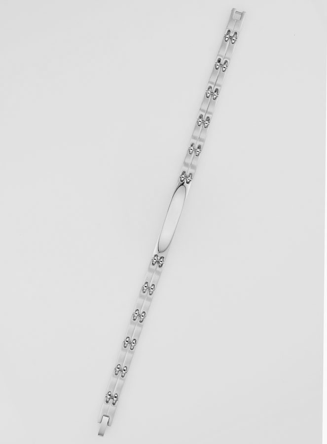 Bracelet Homme Gourmette Fashion en Acier (pic 1)