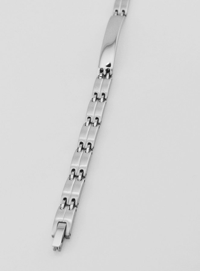 Bracelet Homme Gourmette Fashion en Acier (pic 3)