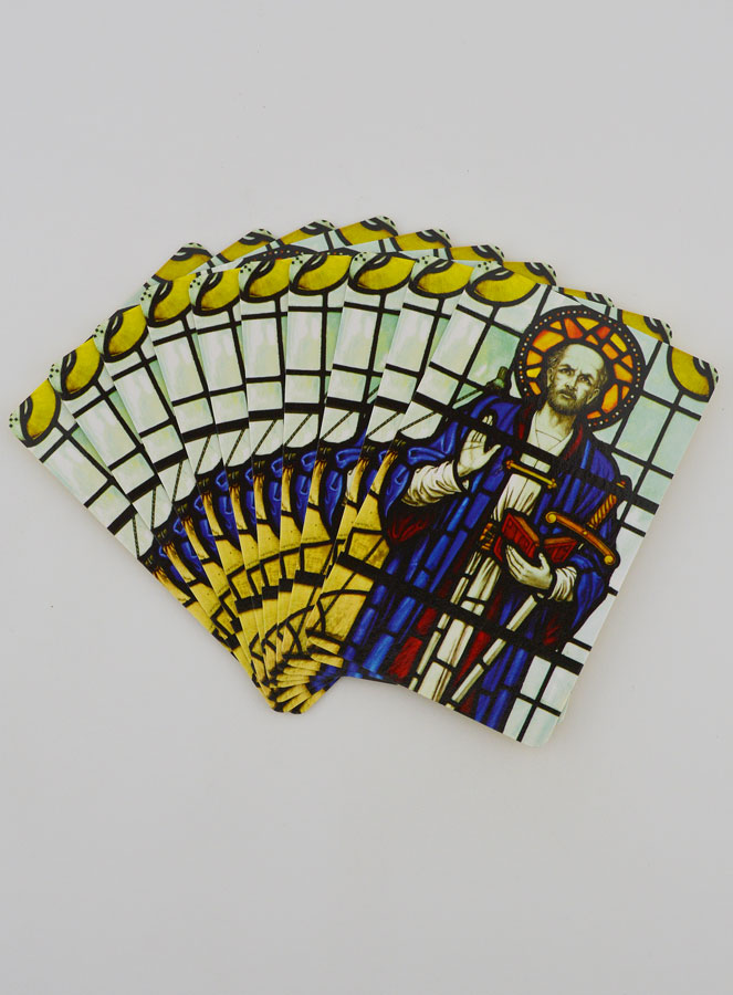 Lot de 10 Cartes de Prières à Saint Paul (pic 1)