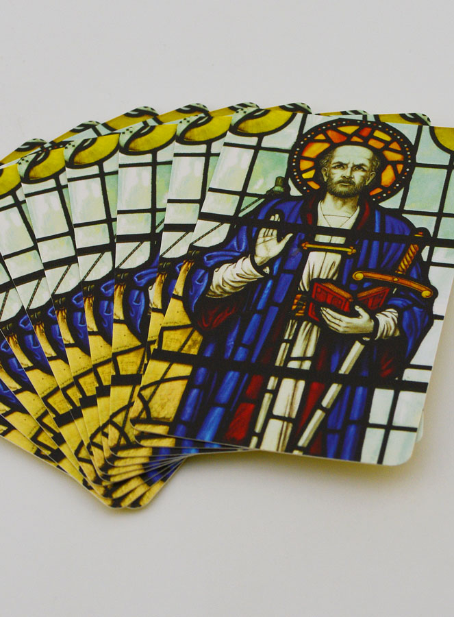 Lot de 10 Cartes de Prières à Saint Paul (pic 2)