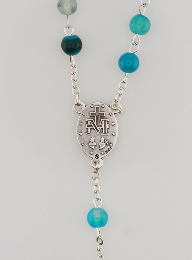 Chapelet Fashion Mode en Perles d'Agate (pic 4)
