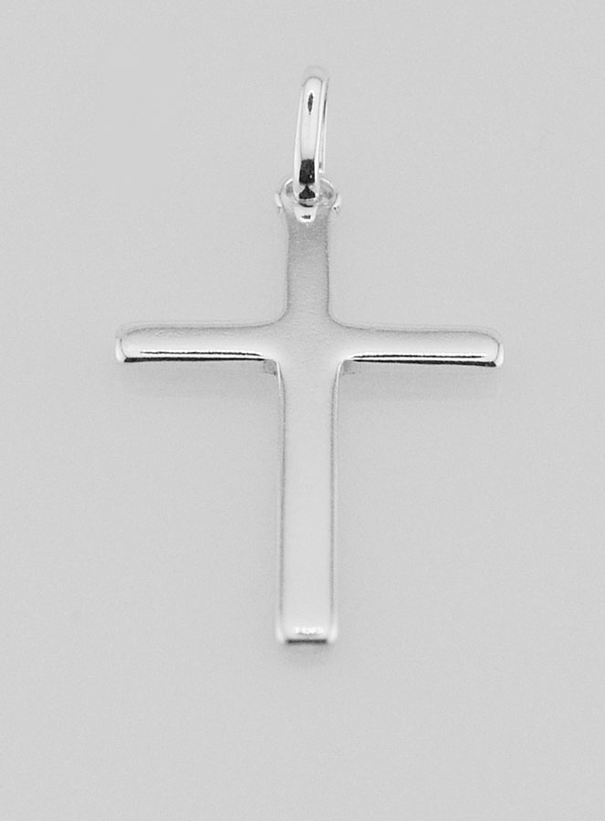 Pendentif Croix du Christ en Argent 27mm (pic 4)