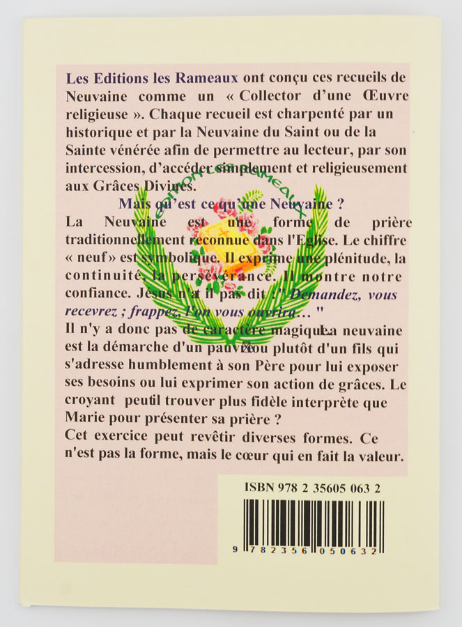 Livret de Neuvaine à Saint Peregrin Laziosi (pic 2)