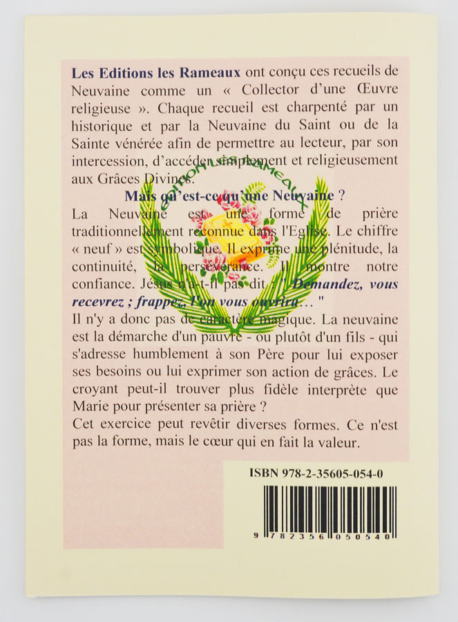 Livret de Neuvaine à Sainte Bernadette (pic 2)