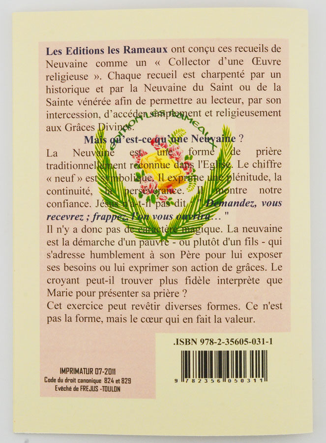 Livret de Neuvaine à Saint André (pic 4)