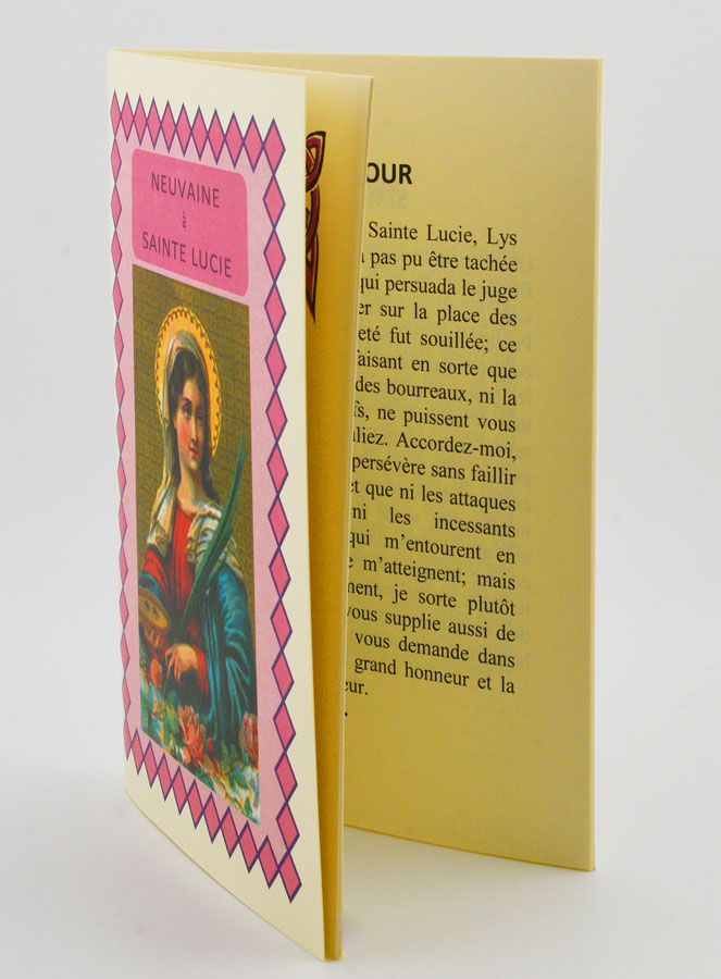 Livret de Neuvaine à Sainte Lucie (pic 3)
