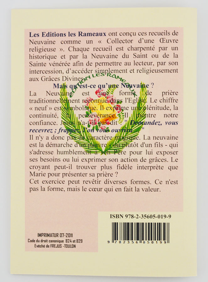 Livret de Neuvaine à Sainte Philomène (pic 2)