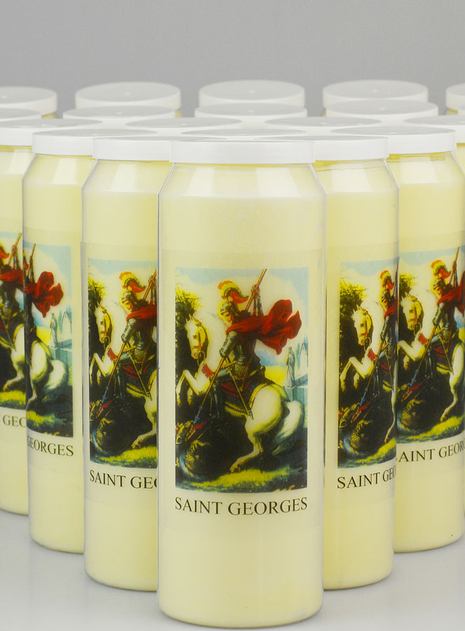 Lot de 20 Bougies de Neuvaine à Saint Georges (pic 3)