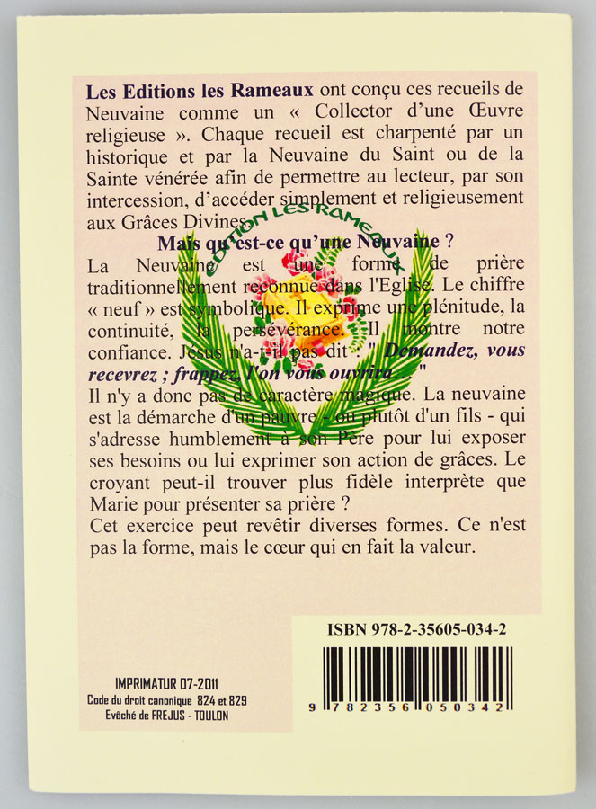 Livret de Neuvaine à Sainte Marthe (pic 2)