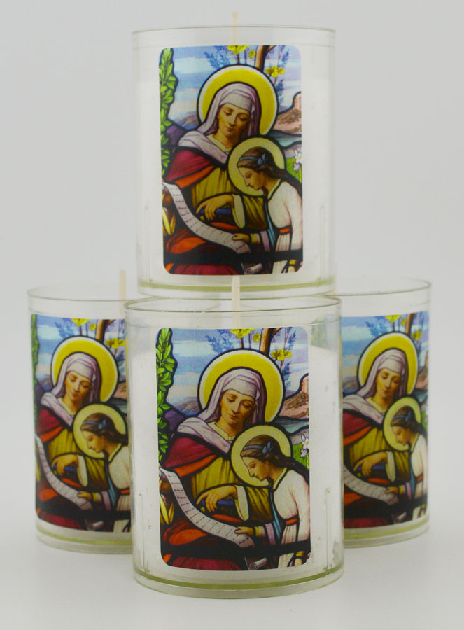 4 Bougies Veilleuses Sainte Anne (pic 1)