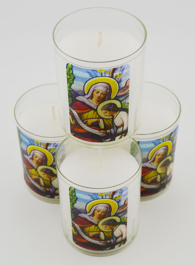 4 Bougies Veilleuses Sainte Anne (pic 2)