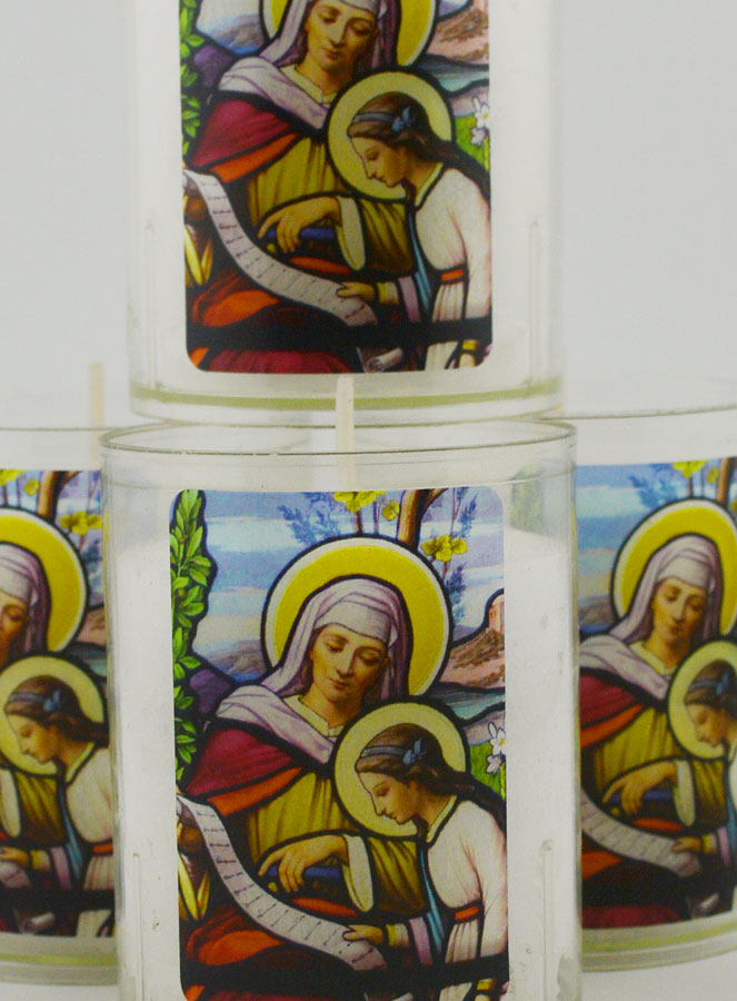 4 Bougies Veilleuses Sainte Anne (pic 3)