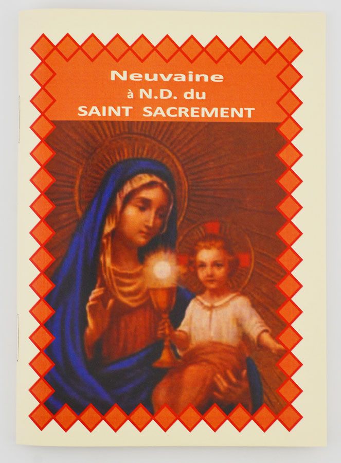 Livret de Neuvaine à Notre Dame du Saint Sacrement (pic 1)