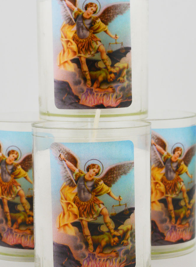 4 Bougies Veilleuses Saint Michel (pic 3)