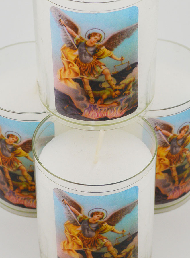 4 Bougies Veilleuses Saint Michel (pic 4)