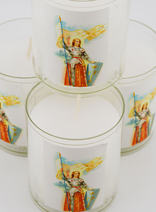 4 Bougies Veilleuses Sainte Jeanne d'Arc (pic 4)