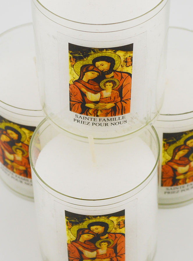 4 Bougies Veilleuses Sainte Famille (pic 4)