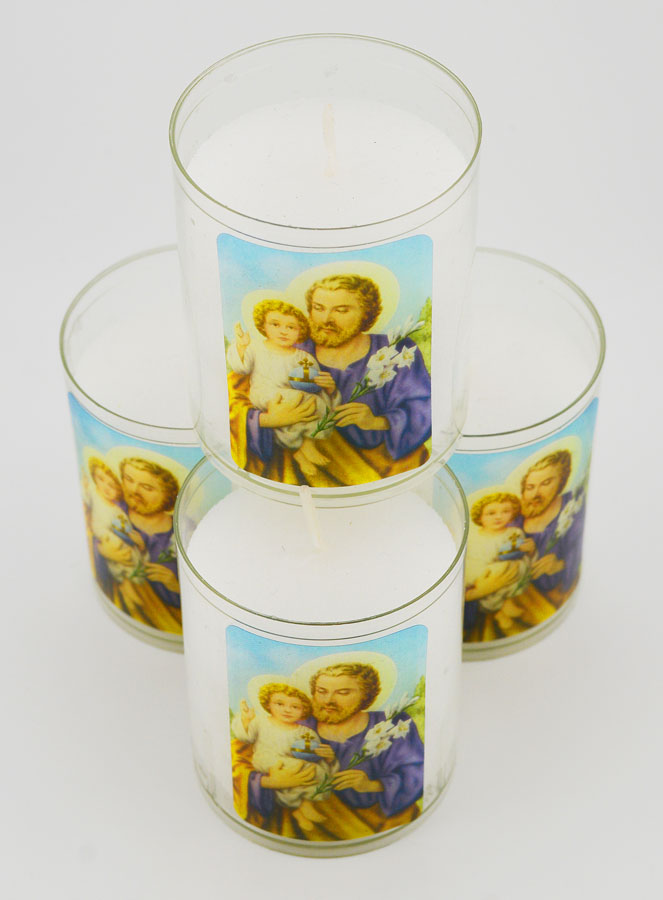 4 Bougies Veilleuses Saint Joseph (pic 2)