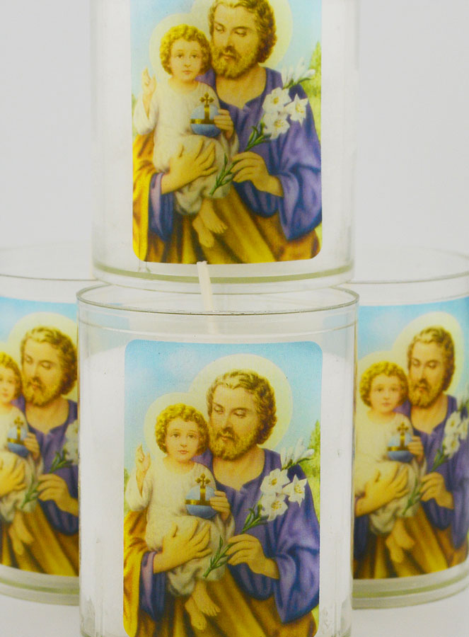 4 Bougies Veilleuses Saint Joseph (pic 3)