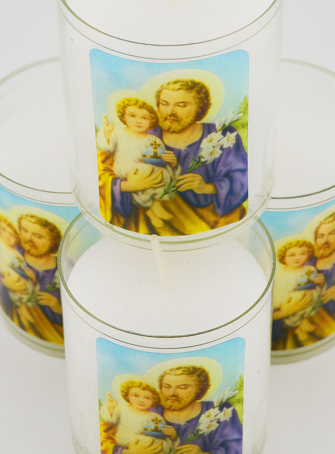 4 Bougies Veilleuses Saint Joseph (pic 4)