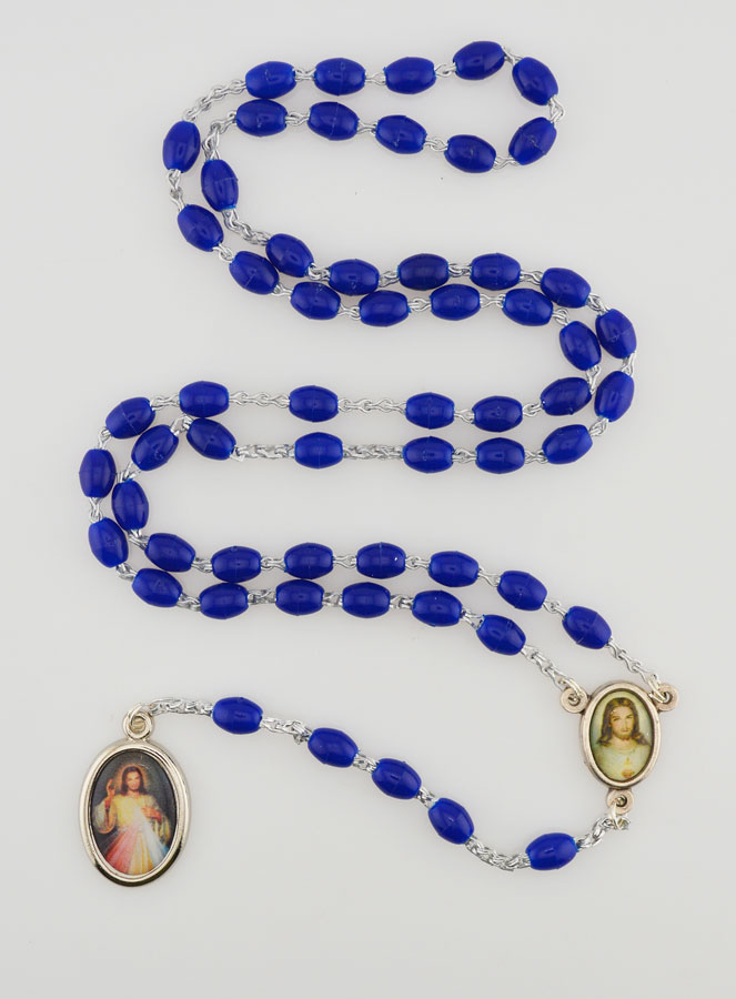Chapelet de la Miséricorde Divine - Bleu (pic 2)