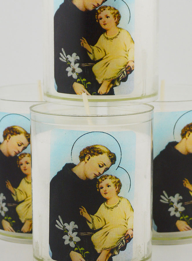 4 Bougies Veilleuses Saint Antoine (pic 3)