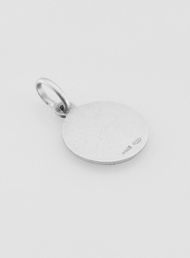 Médaille Saint Joseph en Argent Massif - 12mm (pic 4)