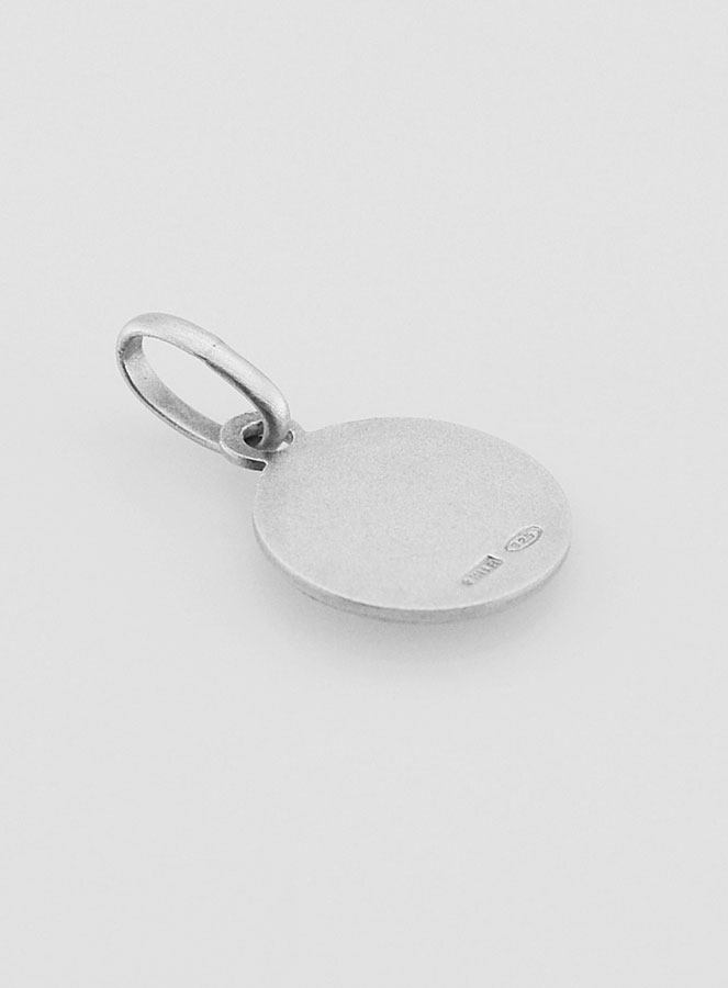 Médaille Saint Antoine de Padoue en Argent Massif - 10mm (pic 4)