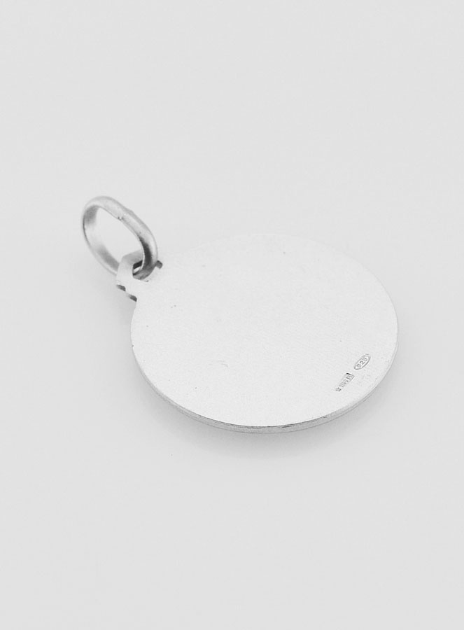 Médaille Sainte Lucie en Argent Massif - 18mm (pic 4)