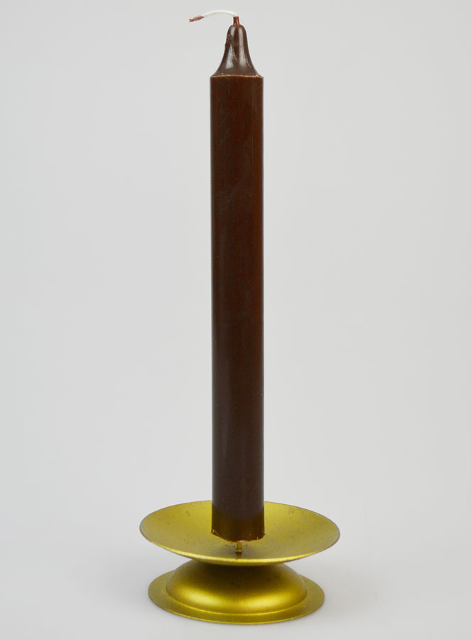 Bougie Teintée Masse Marron - Chocolat (pic 1)