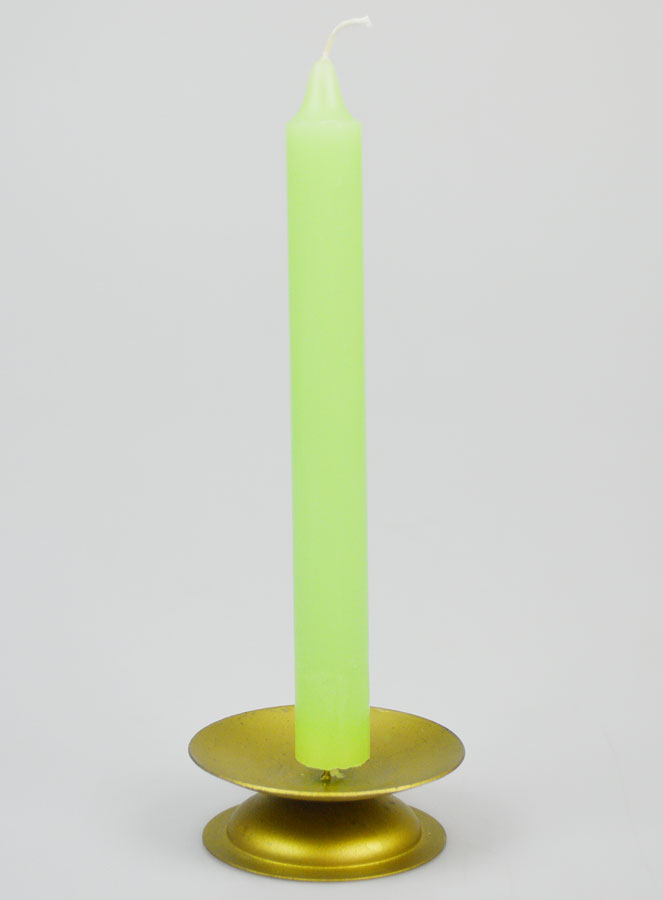 Bougie Teintée Masse Vert Pâle (pic 1)