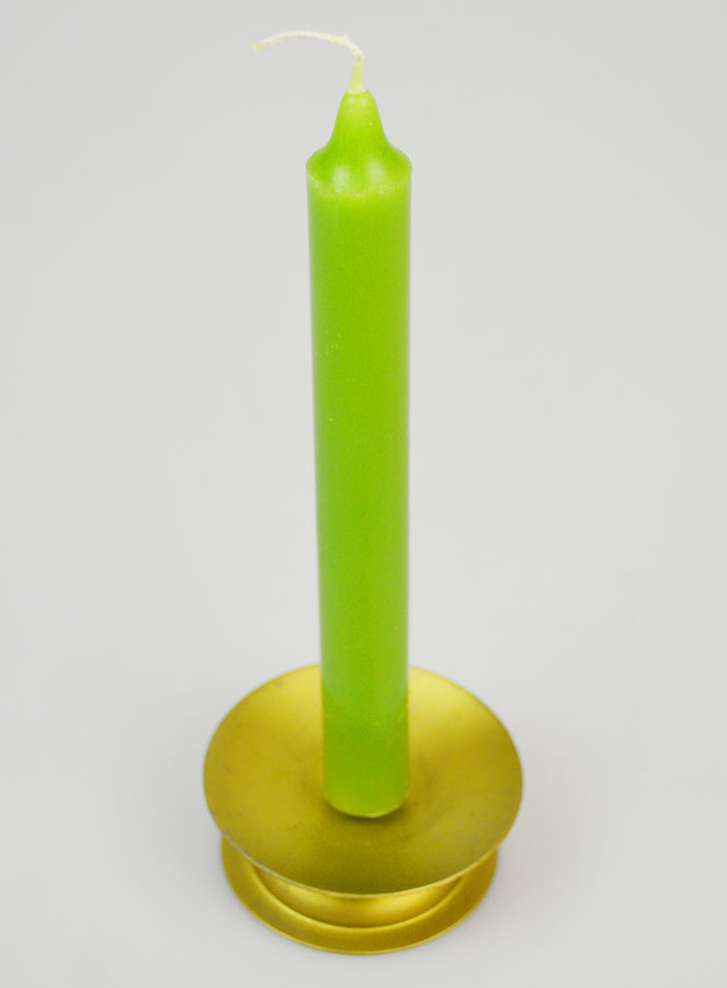 Bougie Teintée Masse Vert Pré (pic 2)