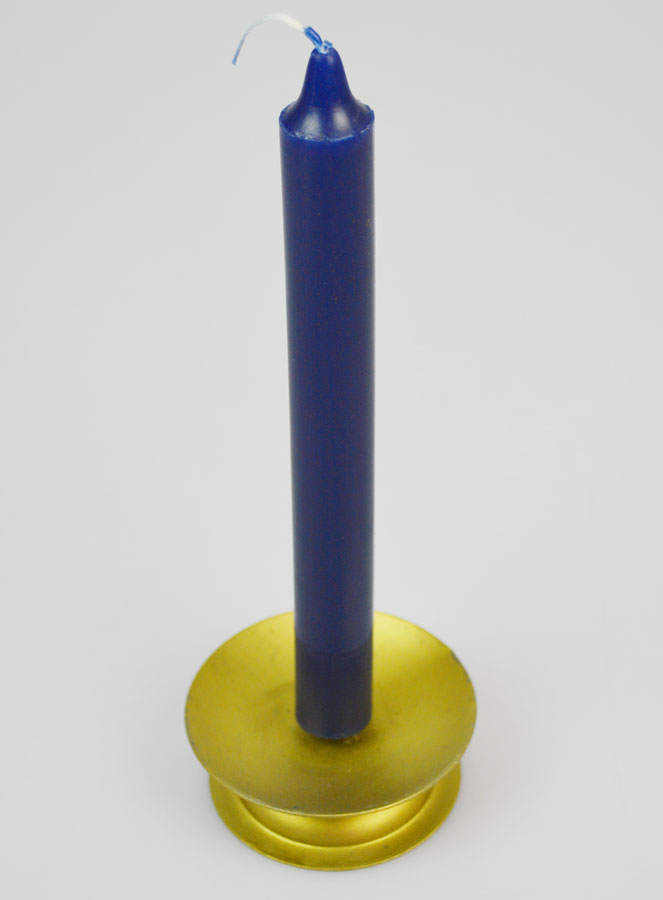 Bougie Teintée Masse Bleu Marine (pic 2)