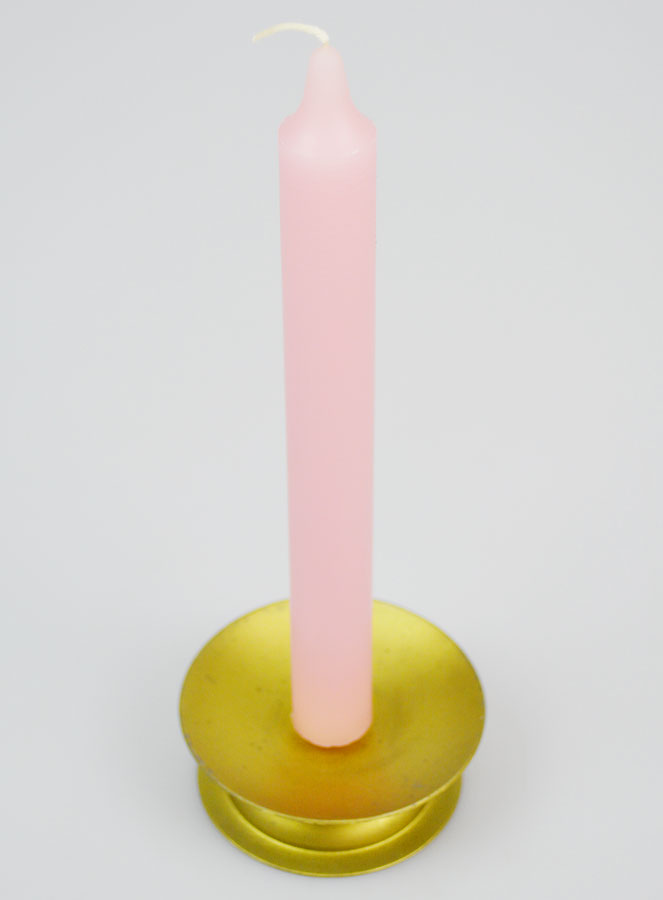 Bougie Teintée Masse Rose Pâle (pic 2)